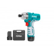 TIRLI1201 - "ТОТАL" Аккумуляторный импульсный шуруповёрт 12V, 1.5Ач.