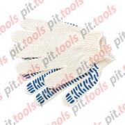 Перчатки трикотажные, ПВХ-покрытие "Волна", 10 класс (Россия)