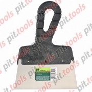 Шпатель фасадный из нержавеющей стали, 150 мм, пластмассовая ручка (СИБРТЕХ)