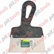 Шпатель фасадный из нержавеющей стали, 250 мм, пластмассовая ручка (СИБРТЕХ)